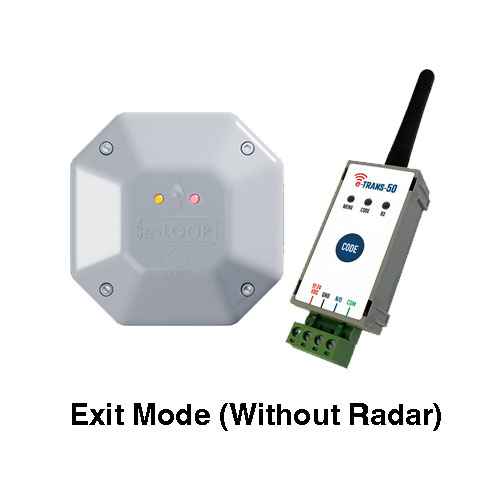 [ET340] Wireless Vehicle Detector E-Loop Mini Exit Mode Kit