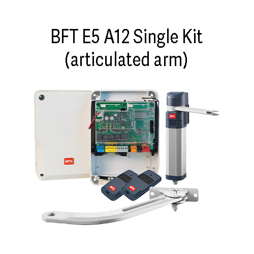 [MOT236] Mains Voltage BFT Single E5 BT A12 - Complete Kit