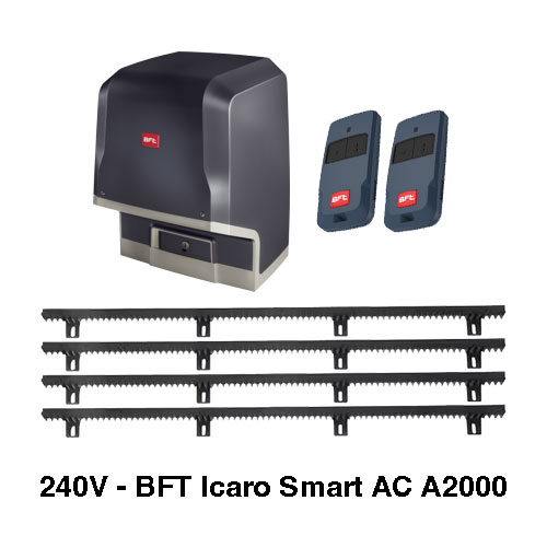 [GMSG208] 240V BFT Icaro Smart AC A2000 - Complete Kit