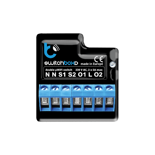 [BB007] Blebox - switchBoxD - Double 2kW Switch Controller