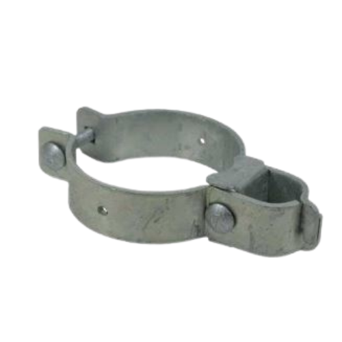[HGRR531] Galvanised Round To Round Hinge - Two-Part, 50NB x 32NB (60x42mm) - Single