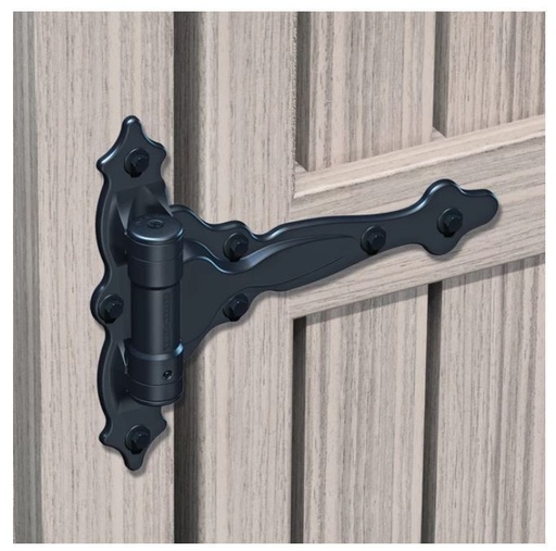 [HGHC774] D&D Decorative Self Closing T Strap Hinges for Timber Gates up to 25kg