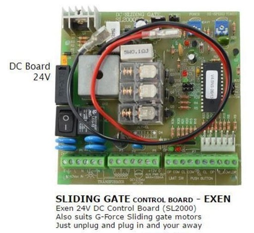 [GM306] Exen Control Board 24V DC for Sliding Motor