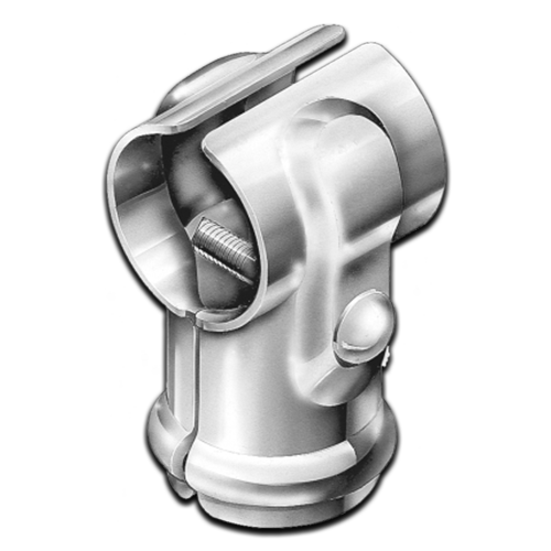 [HN328] Galvanised Thru Butt Tee Tube Connector - 40NB x 40NB