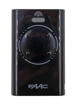 [GM868] Genuine 4 Button Remote control for FAAC Motors- Black