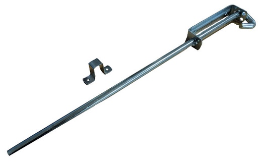 [DB458] Heavy Duty Steel Drop Bolt 650mm long 19mm Rod - Zinc Finished