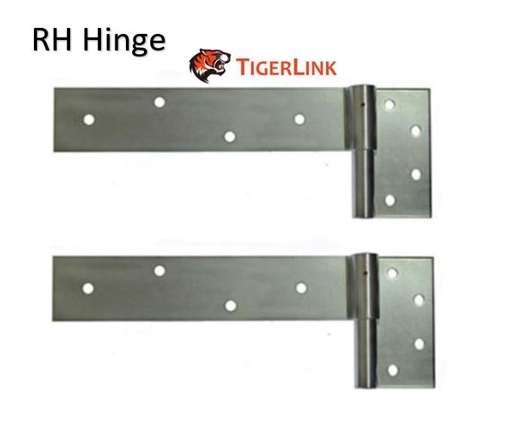 [HN641] Heavy Duty Strap Timber Gate Hinge 350x70mm 25mm pin up to 600kg  RH - pair