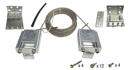 [Kit030] Heavy Duty Telescopic Gate up to 4.5M or 500kg Component  Kit Gate not included