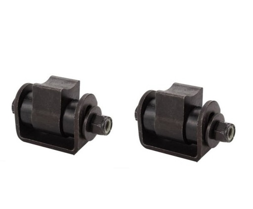 [HN270] Zinc Plated Steel Weld-On Bearing Hinge - Rusted Finish, Up To 450kg - Single