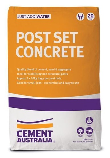 [CMPC204] High Quality Post Set Concrete  20 kg