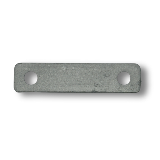 [HN168] Round Tube Hinge Strap Back Plate - 86x25x3mm, To Suit 20NB - Single