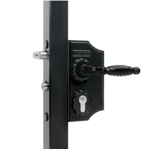 [FK449] Locinox Large Ornamental Swing Gate Lock H2 for Square profile 60-80mm