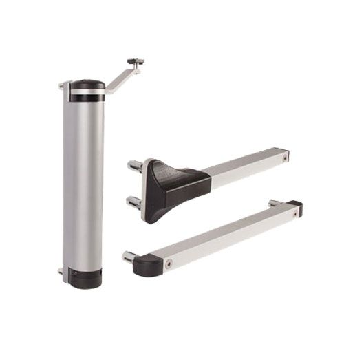 [GCHC222] Locinox Lion Compact Hydraulic Gate Closer for any gate situation- Silver