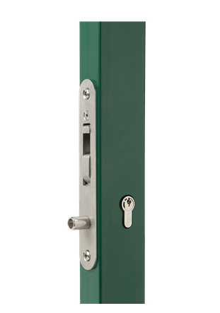[FK828] Locinox Sliding gate or Swing gate Handleless stainless steel insert lock with hook - lock only