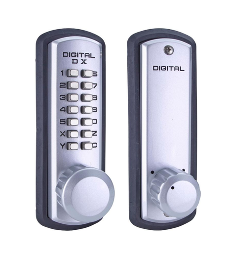 [FK966] Lockey 3210MG Mechanical Keyless Digital Combination Deadbolt Lock - Marine Grade