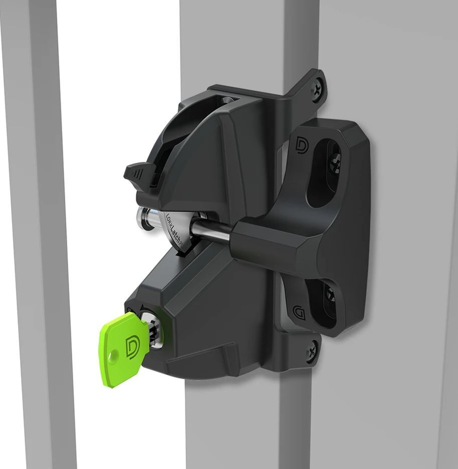 D&D Technologies Lokk Latch With External Access Kit LLAAB - Gate Lock, Free Postage 5 thumbnail image
