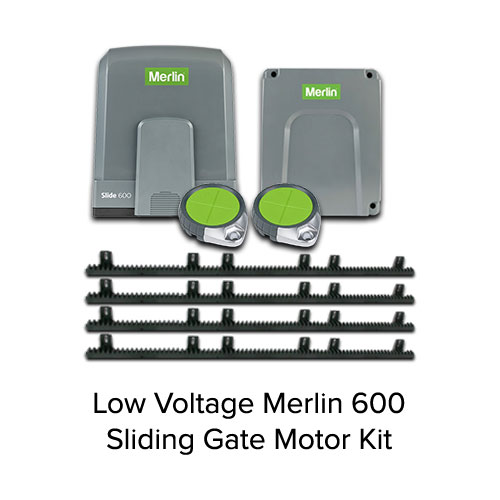 [GMSG612] Low Voltage Merlin 600 Sliding Gate Motor/Opener Complete Kit