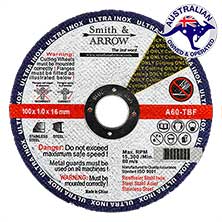 [COM032] Metal Cutting Disc  5" 125x1.0mm Smith & Arrow