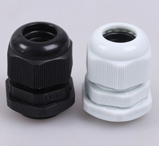 [TL010] Nylon Secure Cable Gland Connector 3-6.5mm Grey