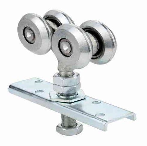 [WH622] Steel Overhead Sliding/Hanging Gate Carriage, 4 Wheel - Type A, up to 200kg