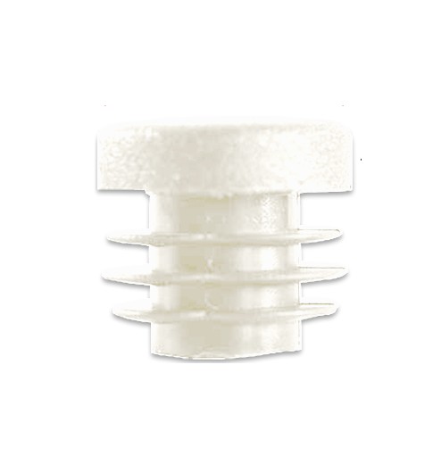 [CPPO116] Plastic Round Cap 16mm (0.8-2mm) - White