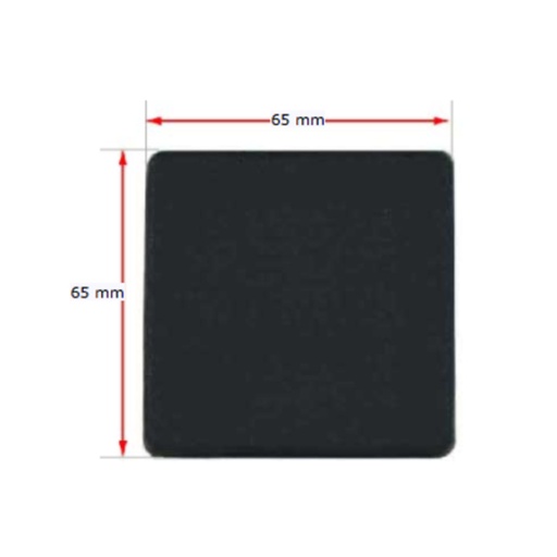 [CPPS359] Plastic square Cap 65x65mm (2-4.5mm)