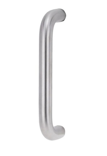 [MKLH013] Gate Handle - Pull Handle Only - Stainless Steel in Satin Chrome Silver