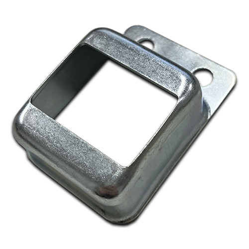 [BKRB458] Steel Bracket 38x25 - Single lug - Two holes - Zinc