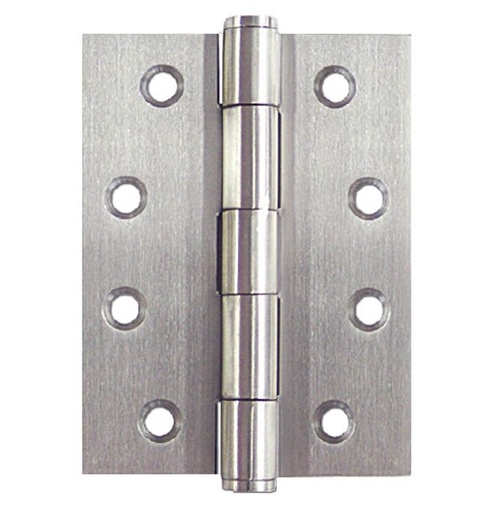 [HN125] Steel Butt Hinges 100x100x2.5mm finished - Zinc plated