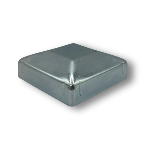 [CPSQ635] Steel Galvabond Post End Cap for Tube 75x75mm - Zinc