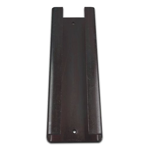 [BKRB372] Steel Sliding Gate block holder  size 280x80x26mm for 75mm Sliding Block- powder coated Black