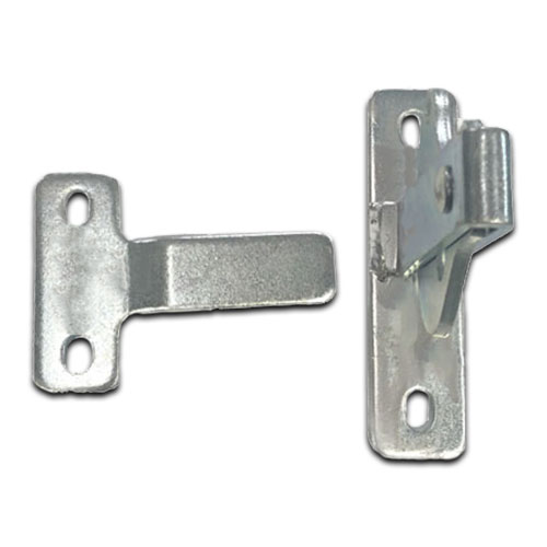 [FK400] Swing Gate Steel D-Latch and Striker Vertical bolt - Zinc plated finished2