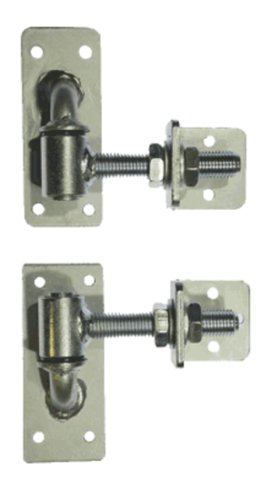[HN480] Swing gate Adjustable Gudgeon & Trunnion hinge 90mm long- 16mm Rod - / Pair