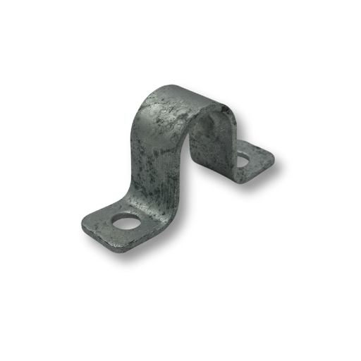 [HN140] Swing Gate Hot Dip Galvanized Pipe Hinge Strap (Loose Fit, 20NB) - Strap Part Only