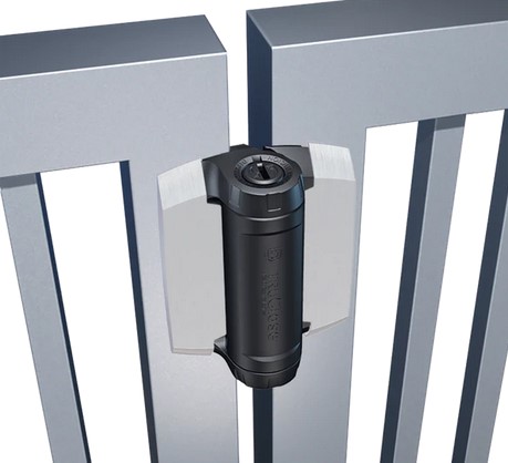 [HN752] D&D TruClose Adjustable Self Closing Hinges - 70kg, Chrome, For Metal, 19mm Gap, No Legs - Pair