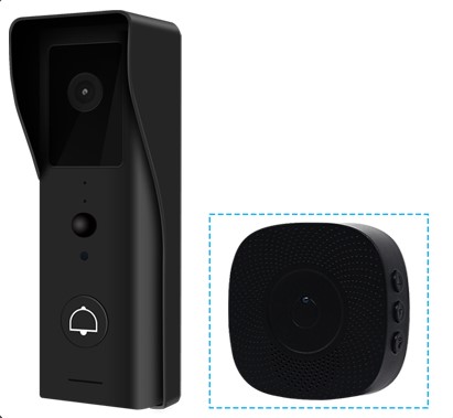 [ET284] WIFI wireless Mobile APP Home Security Camera Doorbell with Chime