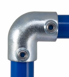 [BKKC125E] Tigerclamp 125 E60 Two Way Elbow series, fit 50NB pipe (60mm OD)