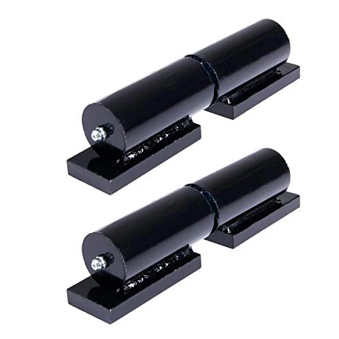 [HGSK260] Zinc Plated Weld-On Shackle Hinges - Black, 25mm Pin, 600kg - Pair