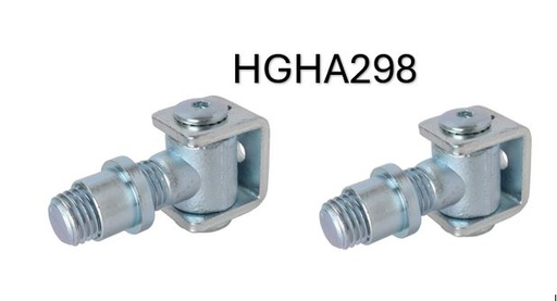 [HGHA298] Heavy duty Adjustable weld on Swing Gate Hinge 20mm pin with Nuts- pair