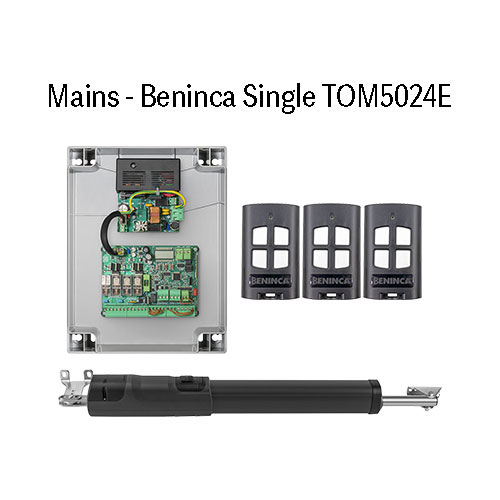 [MOT373SMVK] Mains Voltage Beninca Single TOM5024E Kit