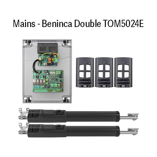 [MOT373DMVK] Mains Voltage Beninca Double TOM5024E Kit