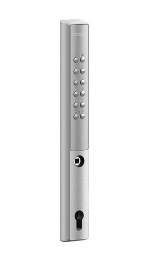 [FK555] VERA Digital Wireless Access Control Single side for Insert Locks 40mm Silver