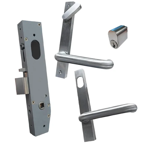 [FK596] Lockton Stainless steel inflame Swing Gate Lock 23 MM BACKSET  - (Disability) Kit