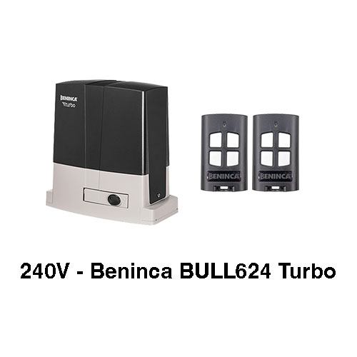 [GMSG707MVBUY] Mains Voltage Beninca BULL624 Turbo 600kg + 2 Remotes